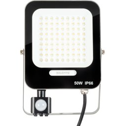 Proiector LED senzor 50W 4000K 110lm/2W IP65, Solentis