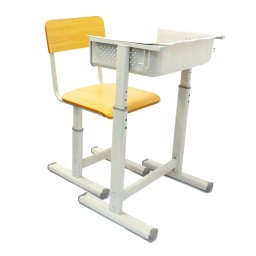 Set banca si scaun scolar fara blat