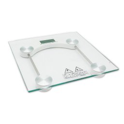 Cantar corporal digital Rosberg R51650D, 180kg, Pornire si oprire automata, Sticla Transparenta