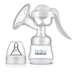 Pompa de San Manuala Perfect-Medical PM-40, Maner ergonomic, Pernita de Masaj 3D, Material din Silicon Moale, 0% BPA