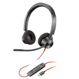 Poly BW 3220 Stereo USB-C HS +USB-C/A