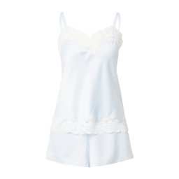 Lauren Ralph Lauren Pantaloni scurți 'SIGNATURE' albastru pastel / alb