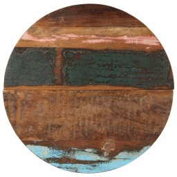 Blat de masa rotund, 70 cm, lemn masiv reciclat, 25-27 mm GartenMobel Dekor