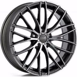 Jante aliaj OZ ITALIA 150 MATT DARK GRAPHITE DIAMOND CUT 8X19-5x120-CB:-ET:29