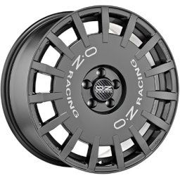 Jante aliaj OZ RALLY RACING DARK GRAPHITE SILVER LETTERING 7X17-5x112-CB:-ET:48