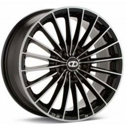 Jante aliaj OZ 35 ANNIVERSARY BLACK DIAMOND CUT 8X18 5X100 CB:75 ET:35