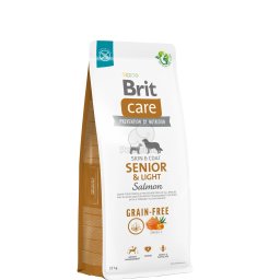 Brit Care Grain-Free Senior & Light - somon, cartofi 3 kg