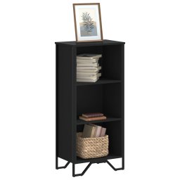Biblioteca, negru, 50x31x106 cm, lemn prelucrat GartenMobel Dekor