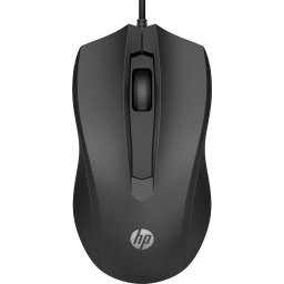 Mouse Optic HP 100, USB, 1600dpi, Negru