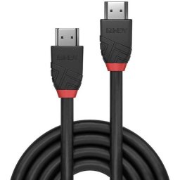 Cablu video LINDY Black, HDMI Male - HDMI Male, v2.0, 3m, Negru