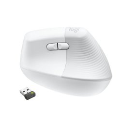 Mouse far fir Logitech Lift Vertical Ergonomic Mouse for Business, Alb
