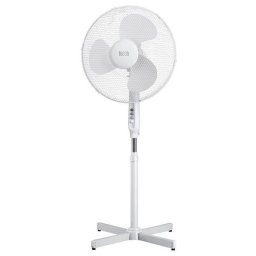 Ventilator cu picior Teesa TSA8022, 3 viteze, 45W, 123cm, Alb