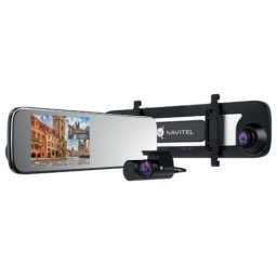 Camera Auto DVR Navitel MR450 GPS cu night vision, FullHD, fixare pe oglinda retovizoare, ecran 5.5", vizibilitate 160 grade camera fata si100 grade camera spate, G-sensor, auto-start