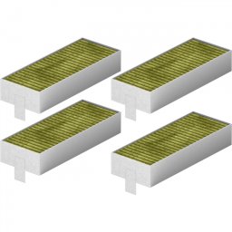 Set de 4 filtre cu functie anti-polen BOSCH CleanAir Plus HEZ9VRCR1 - 17007412