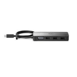 Docking station HP Travel Hub G2, USB-C, Negru