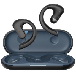 Casca OneOdio wireless, tip butoni - TWS, utilizare smartphone, conectare prin Bluetooth 5.3 , difuzor 16.2 mm, negru, "OpenRock-S-Black