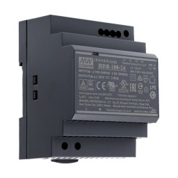 Sursă de alimentare în comutație 24V / 3.83A (92W), șină DIN, MEAN WELL HDR-100-24