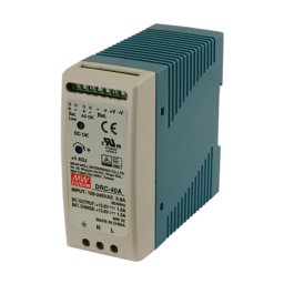 Sursă de alimentare în comutație cu backup, 13.8V / 2.9A, 40W, șină DIN, MEAN WELL DRC-40A