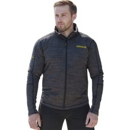 Bluza fleece Stanley Weston STW40035-004-XL, cu captuseala si guler inalt, Marime XL