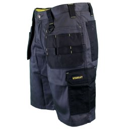 Pantaloni scurti Stanley Lincoln STW40018-014-34, Culoare Gri-Negru, 36/31