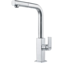 Baterie Franke Mythos, Extractibil, Monocomanda, Pipa rotativa, Inox 115.0547.853