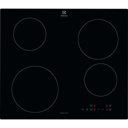 Plita incorporabila Electrolux LIB60424CK, Inductie, 4 zone de gatit, Control Touch, Booster, Blocare de siguranta pentru copii, 60 cm, Negru