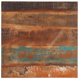 Blat de masa patrat, 60 x 60 cm, lemn masiv reciclat, 25-27 mm GartenMobel Dekor
