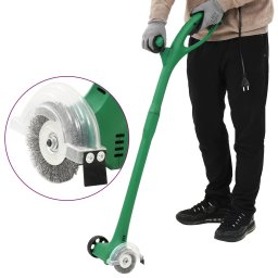 Perie de buruieni electrica, verde, 140 W GartenMobel Dekor