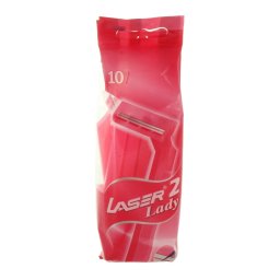 Laser Aparat de ras pentru femei 2 lame 10 buc