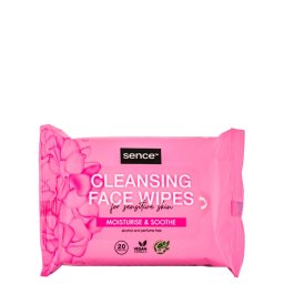 Sence Beauty Servetele demachiante 20 buc Sensitive Skin