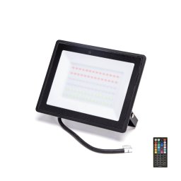 Aigostar Proiector LED RGBW reglabil, 50W, 230V, IP65, cu telecomandă