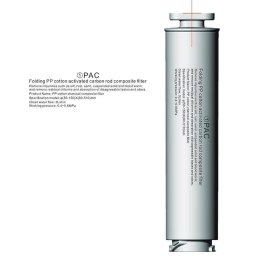 Filtru PAC pentru Elixir Neo - Dozator pentru purificarea, incalzirea si racirea apei cu osmoza inversa
