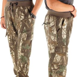Pantaloni de camuflaj Loshan 3D realtree Oak Birch izolați