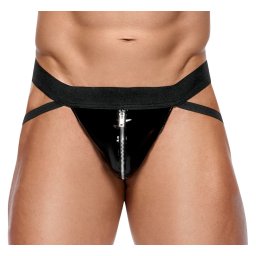 Black Level Shiny Vinyl Jock 2890526 Black XL
