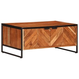 Masuta de cafea, 90x55x40 cm, lemn masiv de acacia GartenMobel Dekor