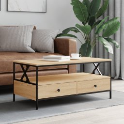 Masuta de cafea, stejar sonoma, 100x51x45 cm, lemn prelucrat GartenMobel Dekor