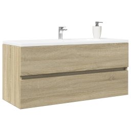 Dulap chiuveta baie stejar sonoma 100x38,5x45 cm lemn prelucrat GartenMobel Dekor