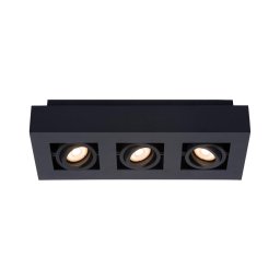 Spot LED Lucide 09119/16/30 XIRAX 3xGU10/5W/230V negru