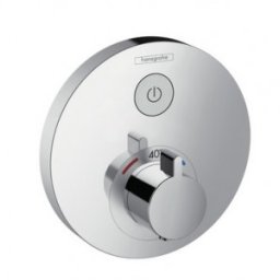Baterie cu termostat incastrata Hansgrohe gama ShowerSelect S, 1 functie, crom