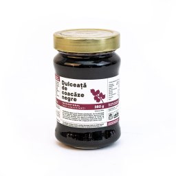 Dulceata de coacaze negre 380g - INVIE TRADITIA