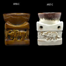 Lampa Aromaterapie din Ceramica - 10x8x8 cm - 1 Buc