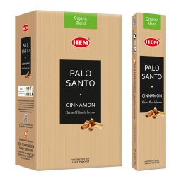 Betisoare Parfumate - HEM Palo Santo Cinnamon - Natural Masala Incense - 15 g