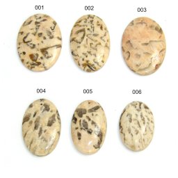 Pandantiv/Cabochon din Feldspat cu Gaura Mineral Natural - Oval - Picatura - 27-44 x 17-30 x 6-8 mm - 1 Buc