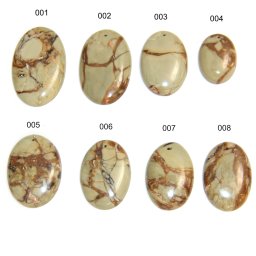 Pandantiv/Cabochon Septaria cu Gaura - Minerala Naturala - Oval - Dreptunghi - Picatura - 18-43 x 18-28 x 4-7 mm - 1 Buc