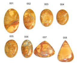 Pandantiv/Cabochon Agata Crazy Lace Naturala cu Gaura - Picatura - Oval - Dreptunghi - 27-55 x 22-33 x 5-8 mm - 1 Buc