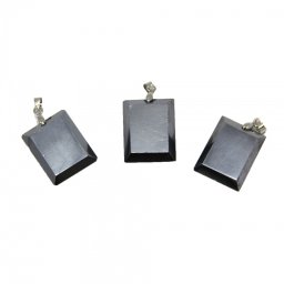 Pandantiv Terahertz Dreptunghi Fatetat - 25 x 20 x 8 mm - 1 Buc