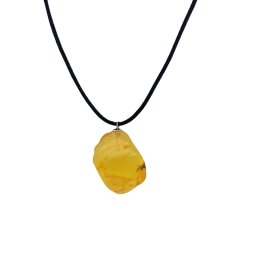 Pandantiv Ambra cu Argint Neregulat - 20-27 x 16-21 mm - 1 Buc