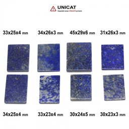 Pandantiv Lapis Lazuli cu Gaura 30-45 x 23-29 x 3-6 mm - Unicat
