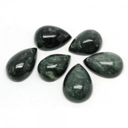 Pandantiv Jad african - Buddstone cu Gaura 33-37 x 24-27 x 12-13 mm - 1 Buc