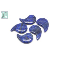 Pandantiv Lapis Lazuli Natural cu Gaura Neregulat - 36-38 x 25-27 x 6-7 mm - 1 Buc